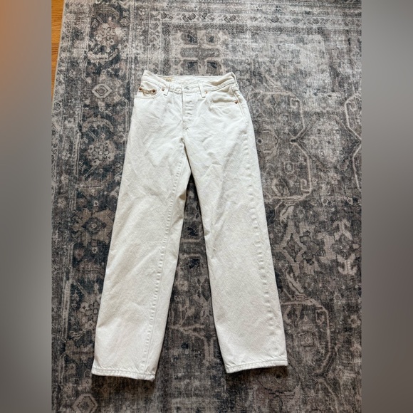 Levi’s 501 90s Jean in Ecru color - Picture 4 of 6